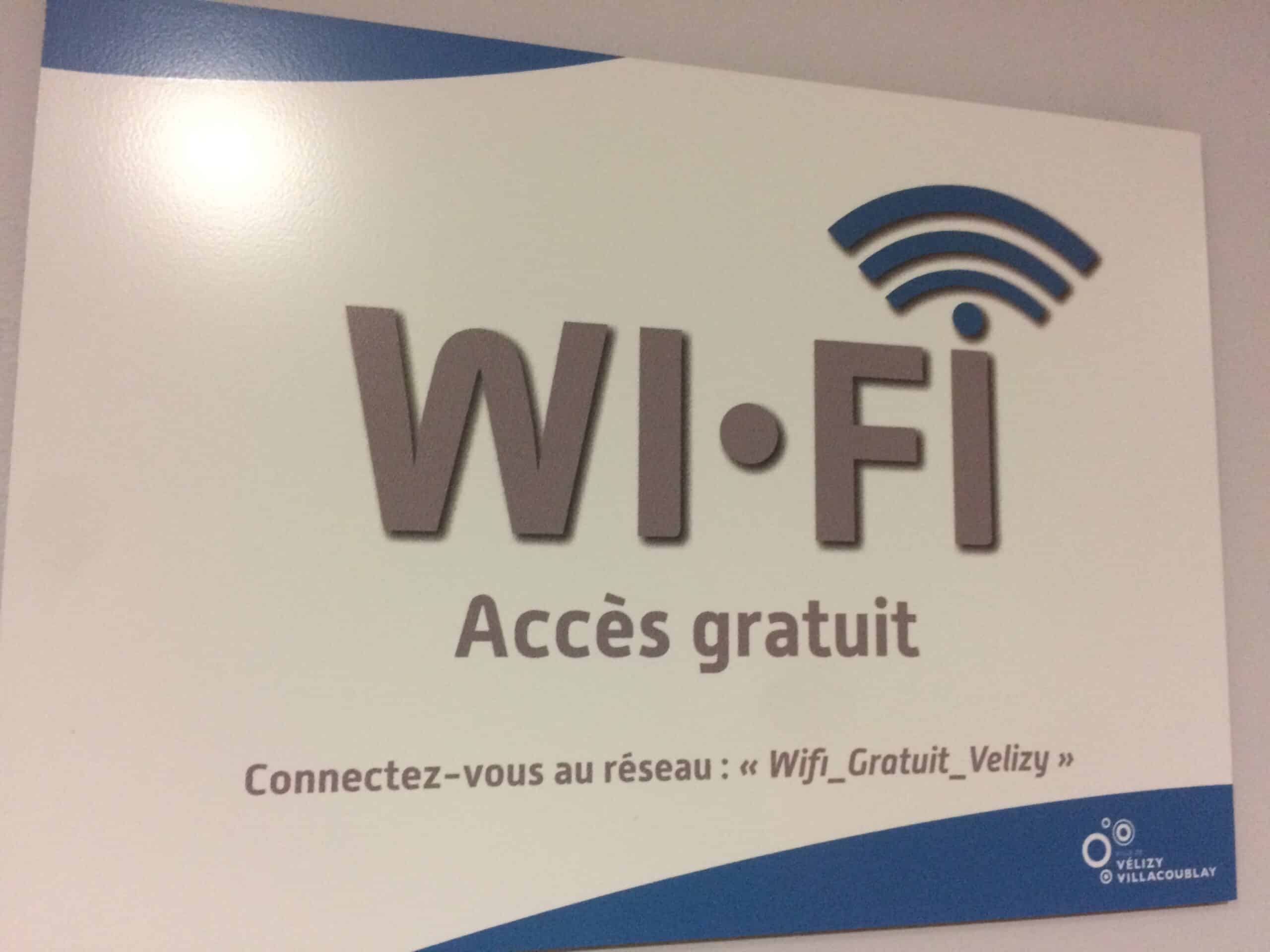 Wi-Fi gratuit à Vélizy
